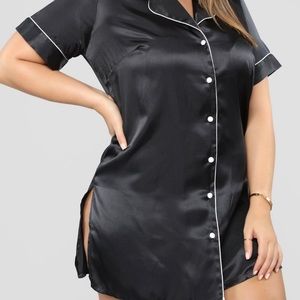Fashion Nova Pajama Sleep Dress